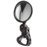 Cyklistické zrkadlo M-WAVE SPI MINI SHORT univerzálne čierne